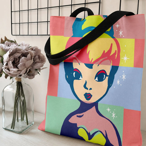 Diamond Grid Tote Bag | Premium Composite Twill Fabric with Three-Dimensional Tailoring | Modern Structured Design | Gift for
