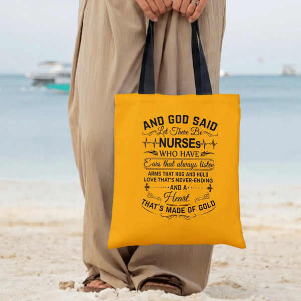 Tote Bag | Premium Twill Fabric with Diamond-Grid Texture | Lightweight Durable Design | Gift for Professionals and Students
