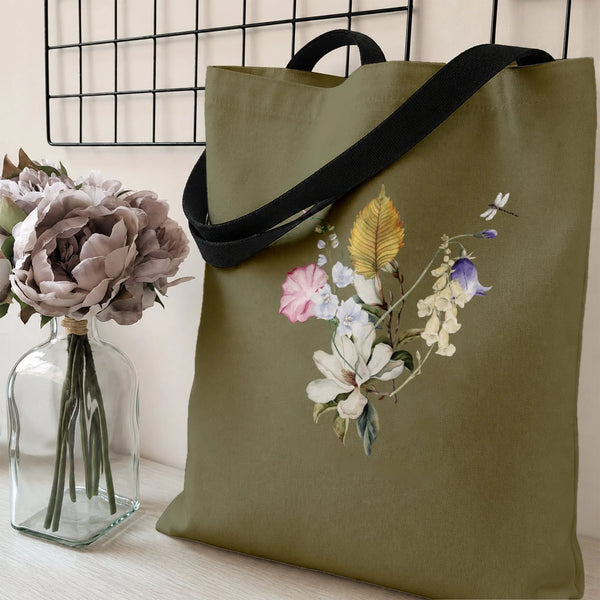 Tote Bag | Premium Composite Twill Fabric with Diamond-Grid Texture | Spacious and Durable | Gift for Fashion-Conscious Women