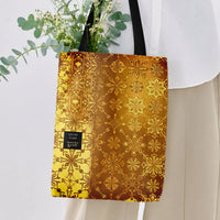 Tote Bag | Premium Twill with Diamond-Grid Texture | Spacious Durable Design | Gift for Work or School