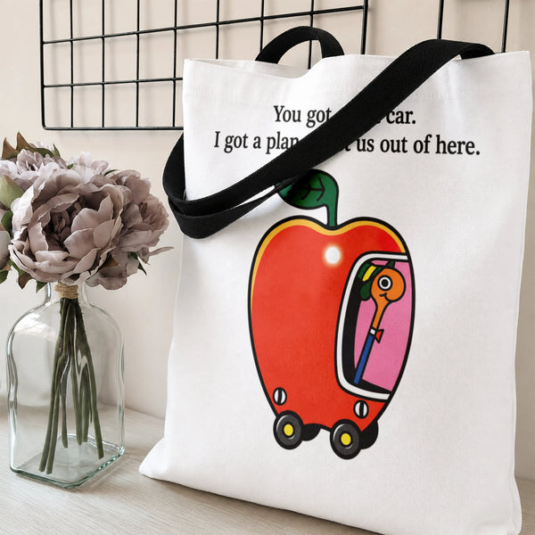 Tote Bag | Premium Composite Twill with Diamond-Grid Texture | Lightweight Durable Canvas Tote | Gift for Professional Women