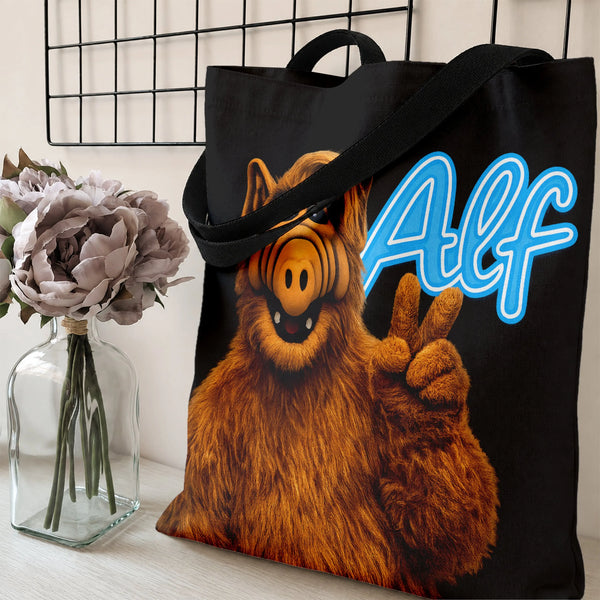Tote Bag | Premium Twill with Diamond-Grid Texture | Lightweight Spacious Design | Gift for Students and Professionals