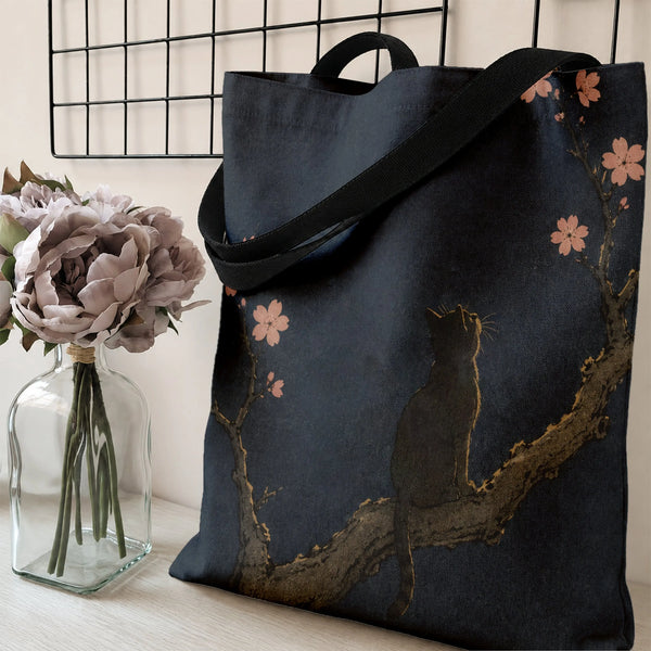 Diamond Grid Tote Bag | Premium Twill Texture | Lightweight Spacious Design | Everyday Carry Gift