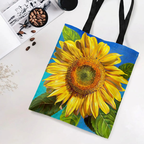 Geometric Pattern Tote Bag | Modern Diamond Grid Design | Premium Twill Fabric | Gift for Fashion Lovers