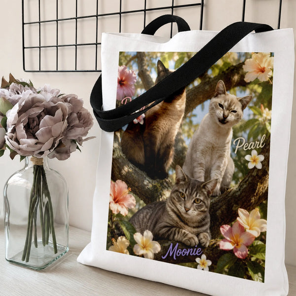 Tote Bag | Premium Twill with Diamond Grid Texture | Structured Three-Dimensional Design | Gift for Professional Women