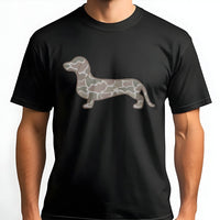 Dachshund Duck Camo T-Shirt,Duck Camo Wiener Dog,Duck Camo Doxie,Doxie Lover T-Shirt,Dachshund Mom Dad T-Shirt