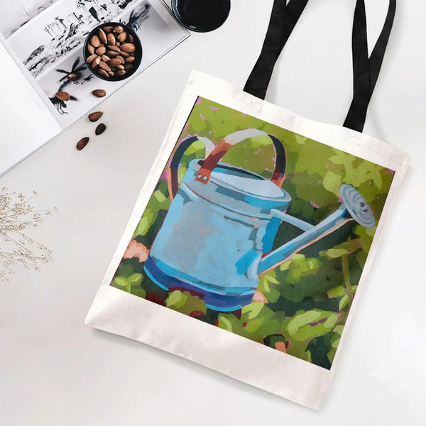 Tote Bag with Diamond Grid Twill Texture | Modern Structured Design | Premium Composite Fabric | Gift for Work & School