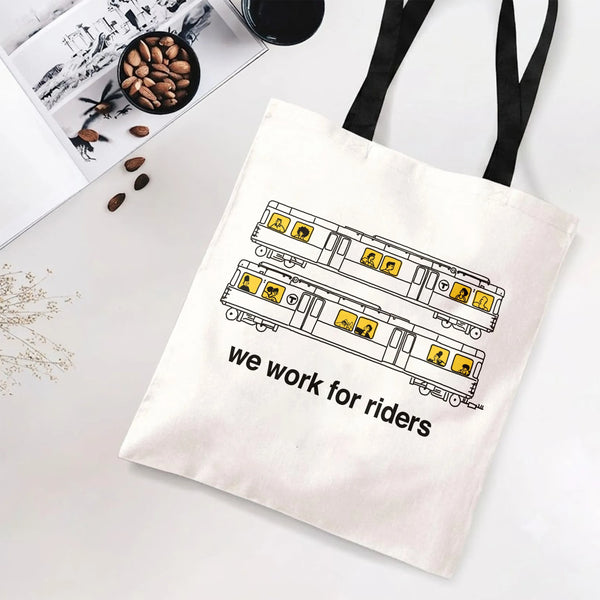Tote Bag | Premium Twill Fabric with Diamond-Grid Texture | Lightweight Durable Design | Gift for Work and Shopping