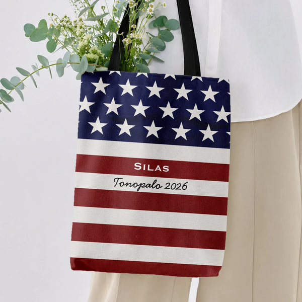 Tote Bag | Premium Diamond Grid Twill Design | High-Quality Composite Twill Fabric | Everyday Carry Gift