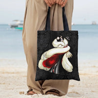 Tote Bag | Premium Composite Twill Fabric with Diamond-Grid Texture | Structured Three-Dimensional Design | Gift for Work or School