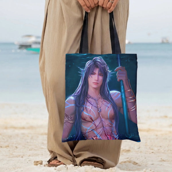 Tote Bag | Premium Composite Twill with Diamond-Grid Texture | Structured Three-Dimensional Design | Everyday Gift for Profes