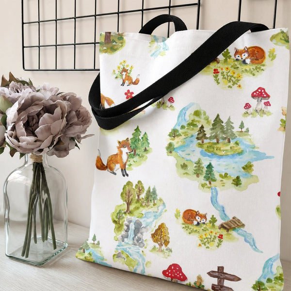 Diamond Grid Twill Tote Bag | Premium Composite Fabric with Three-Dimensional Structured Design | Lightweight Spacious Bag fo