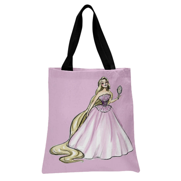 Tote Bag | Premium Twill Fabric with Diamond-Grid Texture | Lightweight Spacious Design | Work and Shopping Gift