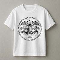 Second Amendment Sweatshirt | Patriotic Eagle 1791 Graphic | Soft Cotton Blend | Pro 2A Patriot Gift