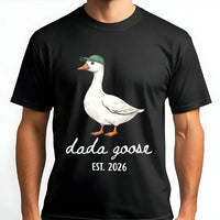 Dada Goose T-Shirt | Funny Goose with Hat Est 2026 | Comfort Colors Shirt | New Dad Pregnancy Announcement Gift