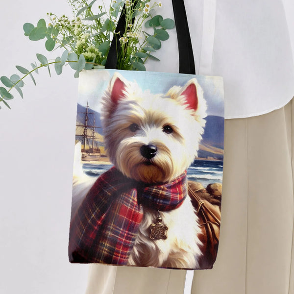Modern Geometric Pattern Tote Bag | Diamond-Grid Twill Texture | Premium Quality Durable Material | Gift for Fashion Lovers