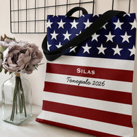 Tote Bag | Premium Diamond Grid Twill Design | High-Quality Composite Twill Fabric | Everyday Carry Gift
