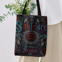 Floral Tote Bag | Modern Botanical Garden Illustration | Premium Twill Fabric | Gift for Women's Everyday Carry