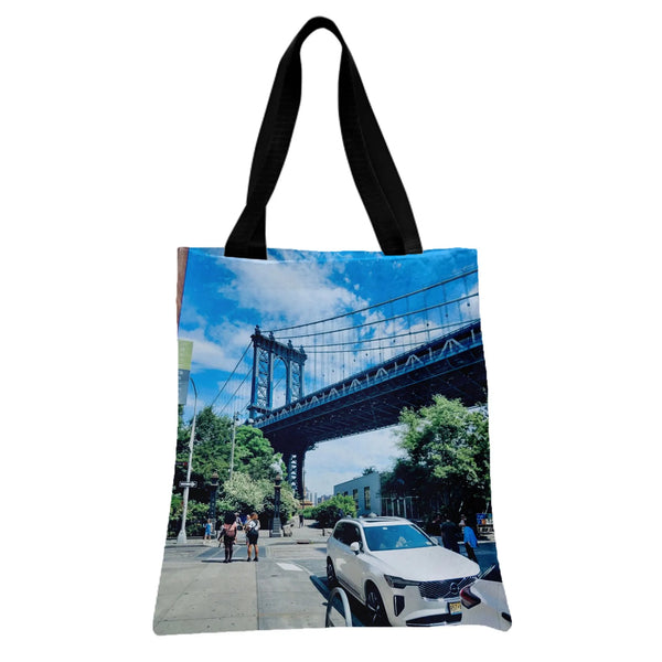 Tote Bag | Premium Twill with Diamond-Grid Texture | Composite Twill Fabric with 3D Tailoring | Gift for Fashion-Conscious Sh