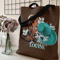 Diamond Grid Tote Bag | Premium Twill with Unique Texture | Spacious & Durable Design | Gift for Fashion Lover
