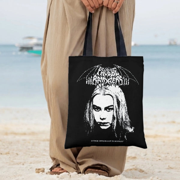 Tote Bag with Diamond Grid Twill Texture | Premium Composite Twill Fabric | Work and School Bag | Gift for Students and Profe