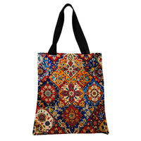 Modern Tote Bag | Diamond-Grid Twill Texture | Premium Composite Material | Gift for Fashion Professionals