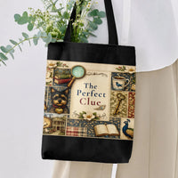 Tote Bag | Premium Diamond Grid Twill Fabric | Spacious Structured Design | Gift for Work & Shopping Enthusiasts