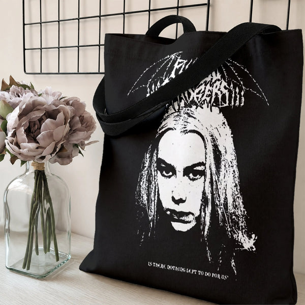 Tote Bag with Diamond Grid Twill Texture | Premium Composite Twill Fabric | Work and School Bag | Gift for Students and Profe