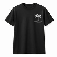 Good Days Ahead Sweatshirt | Minimalist Palm Tree Graphic Crewneck | Soft Cotton Blend | Aesthetic Beach Vacation Gift