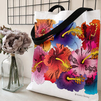 Tote Bag | Premium Twill Fabric with Diamond-Grid Texture | Spacious Lightweight Design | Gift for Work and School