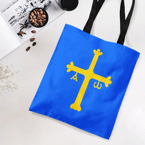 Tote Bag with Diamond Grid Twill Pattern | Premium Fabric Shopping Bag | Structured Three-Dimensional Design | Gift for Fashi