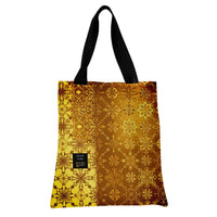 Tote Bag | Premium Twill with Diamond-Grid Texture | Spacious Durable Design | Gift for Work or School