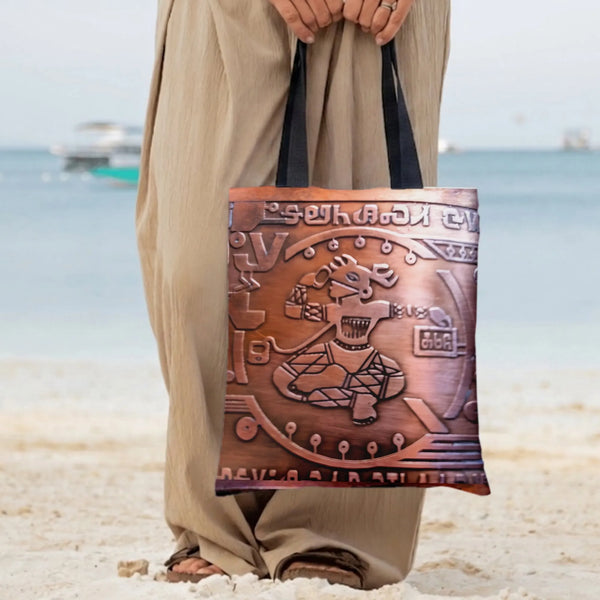 Tote Bag | Premium Twill Fabric with Diamond Grid Texture | Lightweight Durable Carryall Bag | Perfect Gift for Work and Shop