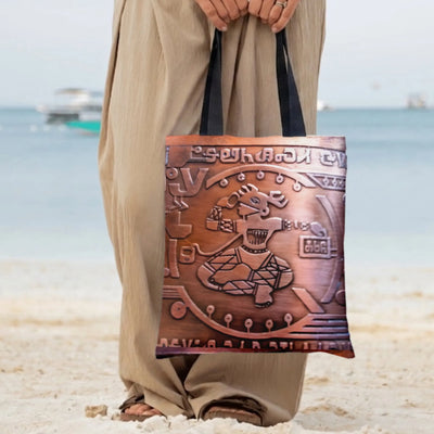 Tote Bag | Premium Twill Fabric with Diamond Grid Texture | Lightweight Durable Carryall Bag | Perfect Gift for Work and Shopping