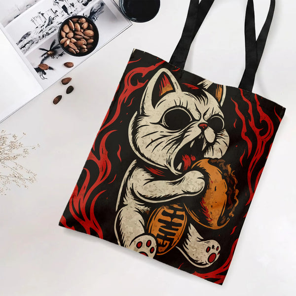 Floral Tote Bag | Premium Composite Twill with Diamond-Grid Texture | Lightweight Durable Design | Gift for Fashion Lovers