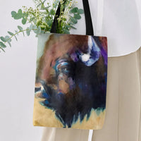 Diamond Grid Tote Bag | Premium Composite Twill Fabric | Structured Three-Dimensional Design | Gift for Work and Shopping