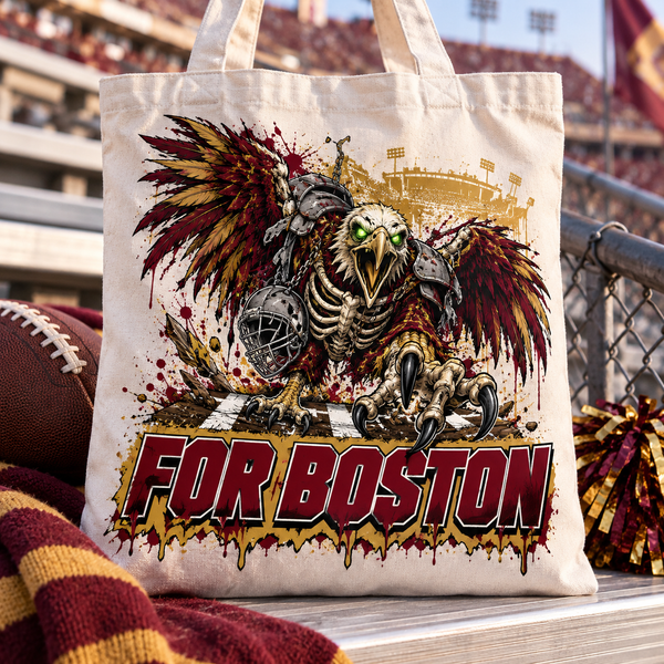 Boston College Undead Mascot Tote Bag