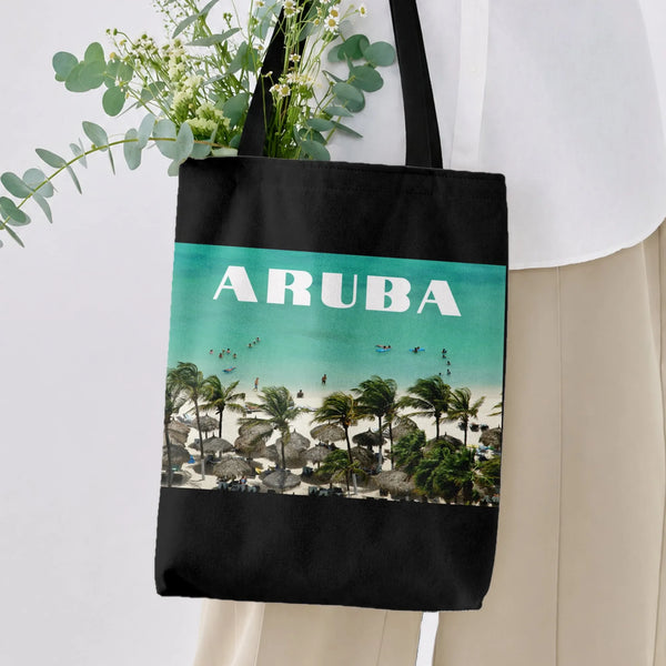 Tote Bag | Diamond-Grid Twill Canvas Artwork | Premium Composite Twill Fabric | Fashion Accessory Gift