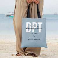 Tote Bag | Premium Twill Fabric with Diamond-Grid Texture | Lightweight Durable Design | Perfect Gift for Work or School