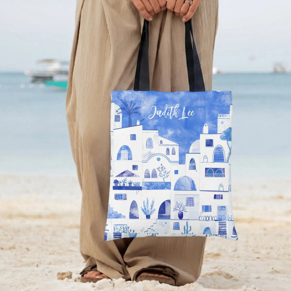 Tote Bag | Premium Twill Fabric with Diamond-Grid Texture | Structured Three-Dimensional Design | Gift for Professionals