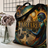 Tote Bag | Premium Twill Fabric with Diamond-Grid Texture | Lightweight Spacious Design | Perfect Gift for Students and Professionals