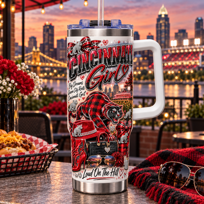 Cincinnati Girl 40oz Tumbler
