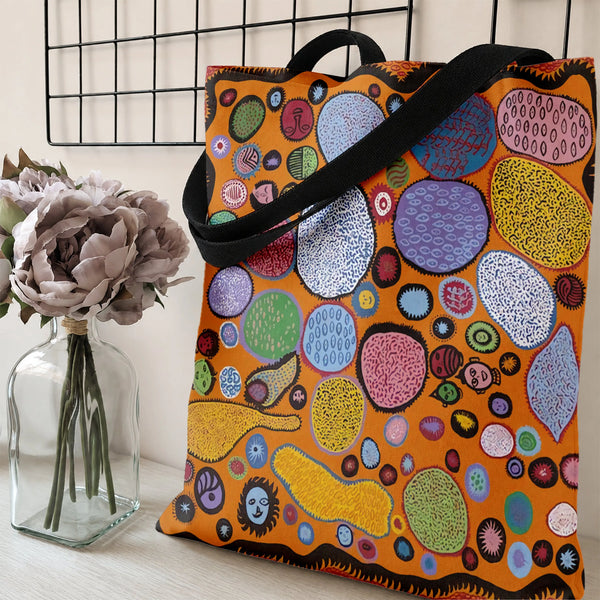 Tote Bag with Diamond Grid Pattern | Premium Composite Twill Fabric | Structured Three-Dimensional Design | Gift for Fashioni
