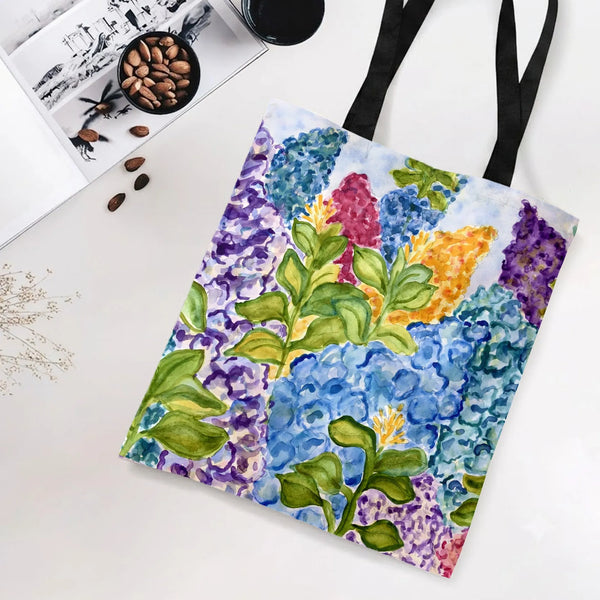 Tote Bag with Premium Twill Fabric | Diamond-Grid Texture Design | Lightweight & Structured | Gift for Professionals & Studen