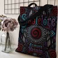Floral Tote Bag | Modern Botanical Garden Illustration | Premium Twill Fabric | Gift for Women's Everyday Carry