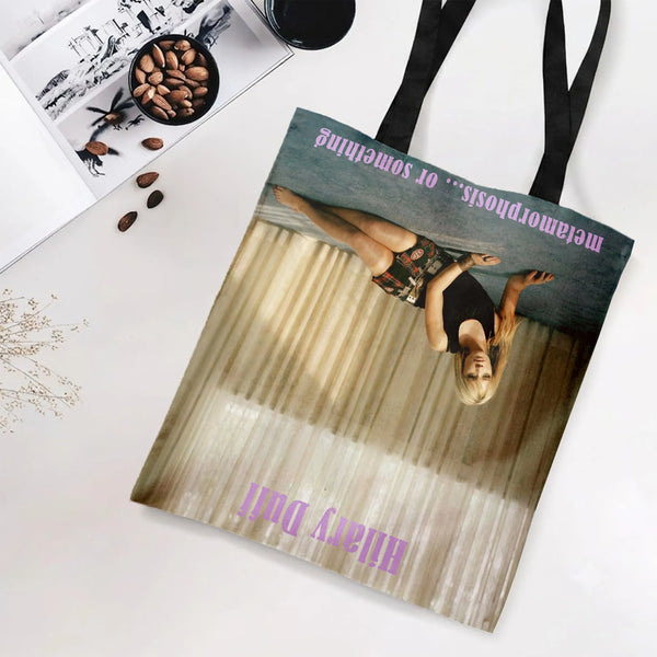 Tote Bag with Premium Twill Fabric | Diamond-Grid Texture Design | Lightweight Spacious Bag | Gift for Professionals