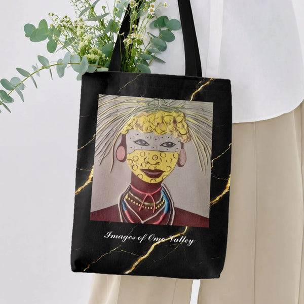 Tote Bag | Premium Twill Fabric with Diamond-Grid Texture | Structured Three-Dimensional Design | Gift for Fashion Profession