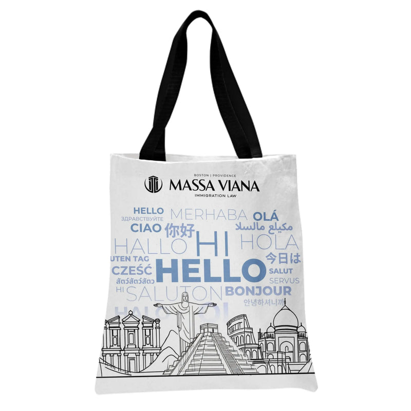 Tote Bag | Premium Twill Fabric with Diamond-Grid Texture | Lightweight Durable Daily Carry Bag | Gift for Professionals