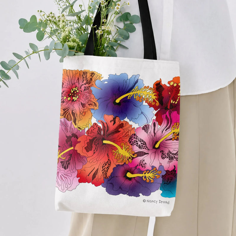 Tote Bag | Premium Twill Fabric with Diamond-Grid Texture | Spacious Lightweight Design | Gift for Work and School