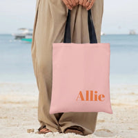 Tote Bag | Premium Diamond-Grid Twill Design | Structured Three-Dimensional Tote Bag | Gift for Fashion Lovers